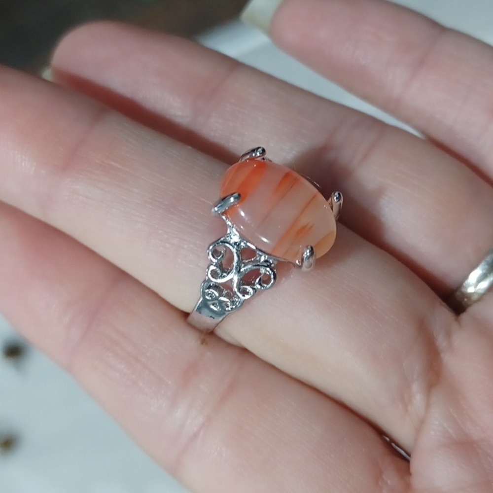 New silver ring size 9 #7 - Picture 2 of 2